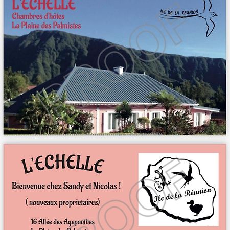 Bed and Breakfast L'Echelle Ла-Плен-де-Пальмист Экстерьер фото